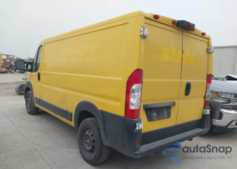 2023 Ram Promaster 2500 Low Roof 136 Wb z USA, uszkodzony, nr VIN 3C6LRVVG9PE604581